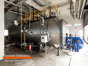 Mauritius Textile Plant with ZOZEN 10-ton Heavy Oil Fire Tube Steam Boiler