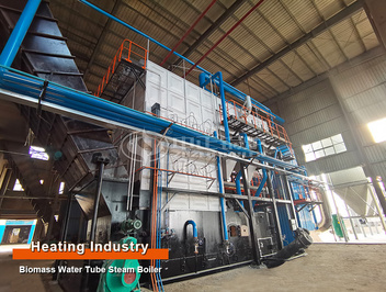 ZOZEN Third-Generation 20 Tph Biomass Water Tube Steam Boiler for Heating Industry