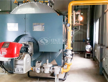 4tph WNS series three-pass natural gas low NOx steam boiler project for electronic information industry