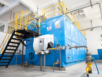 10 tph SZS condensing gas-fired boiler for cable industry