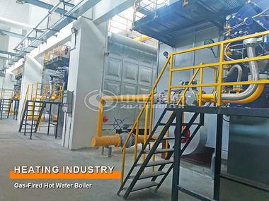 29 MW Gas-fired Hot Water Boiler Project in Heating Industry