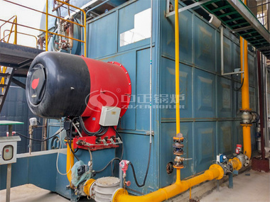 20tph SZS series gas-fired superheated steam boiler project for the paper industry