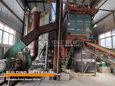 Building Materials Industry 6-ton Biomass-fired Steam Boiler Project