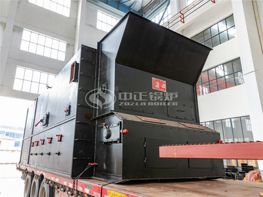 10 tph SZL series biomass-fired steam boiler project for Inner Mongolia Jinshan Mining