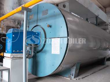 14 MW YQW thermal oil heater for edible oil refinery