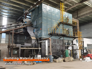 10 Million kcal Biomass Thermal Oil Heater Project for Building Materials Industry