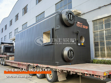 New Materials 10-ton Light Diesel Steam Boiler Project