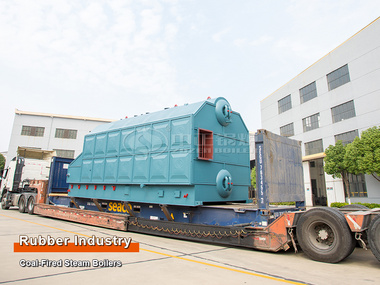 6 tph SZL coal-fired steam boiler for rubber industry