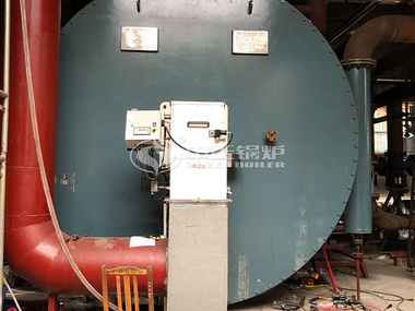 10 million kcal YQW series gas-fired horizontal thermal oil heater project for the textile, printing and dyeing industry