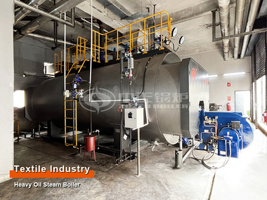 Mauritius Textile Plant with ZOZEN 10-ton Heavy Oil Fire Tube Steam Boiler