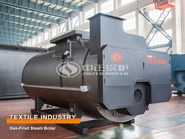 Textile Industry 10-Ton Gas-fired Steam Boiler Project