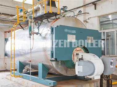 4 tph WNS condensing gas-fired boiler for winery