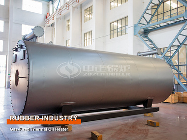 Rubber Industry Four Million Kcal Gas Thermal Oil Heater Project