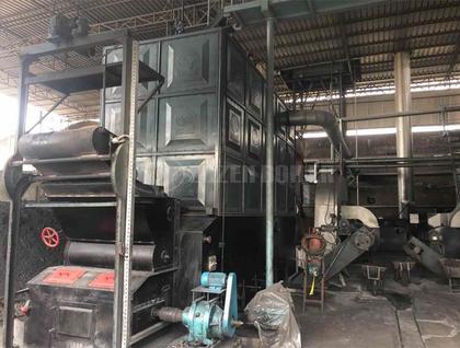 10 tph SZL coal-fired steam boiler for cigarette factory