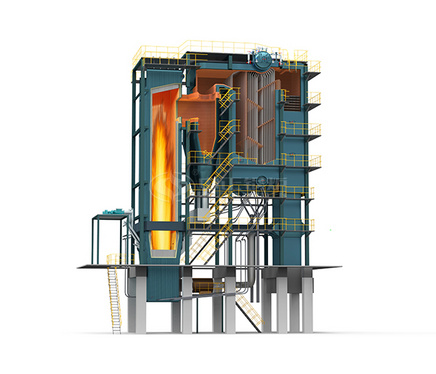 SHX coal-fired CFB (circulating fluidized bed) hot water boiler