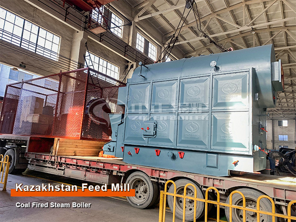 Customized ZOZEN Coal-fired Steam Boiler for a Feed Factory in Kazakhsta