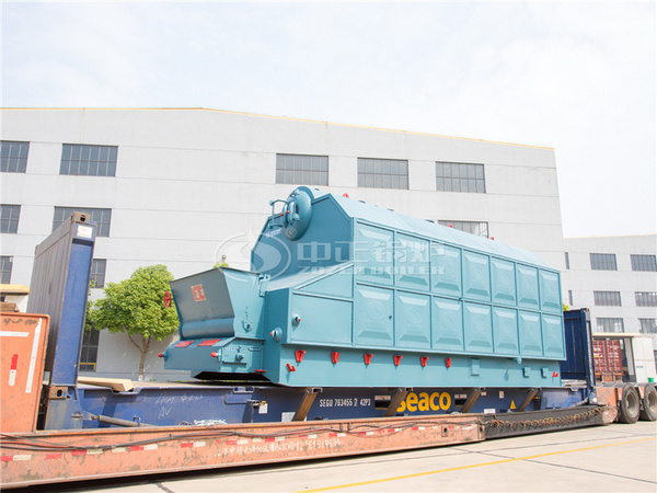 6tph SZL series packaged chain grate steam boiler project in Bangladesh