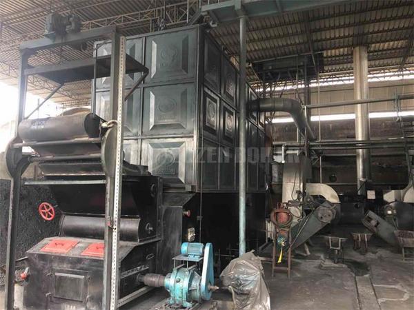 10 tph SZL coal-fired steam boiler for cigarette factory