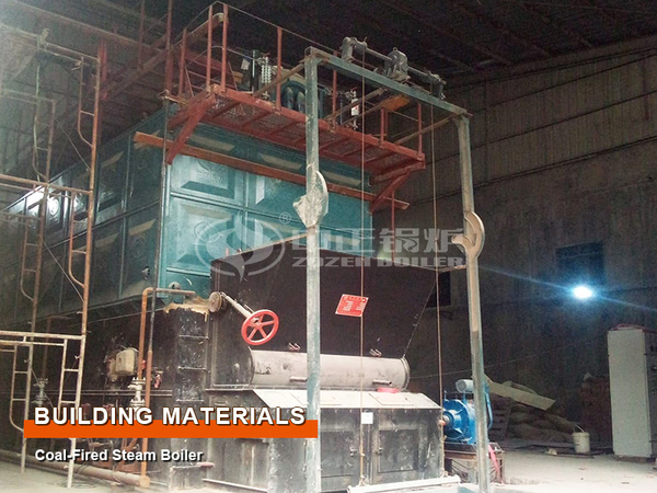 Indonesia 10-ton Coal-fired Steam Boiler Building Material Industry Project