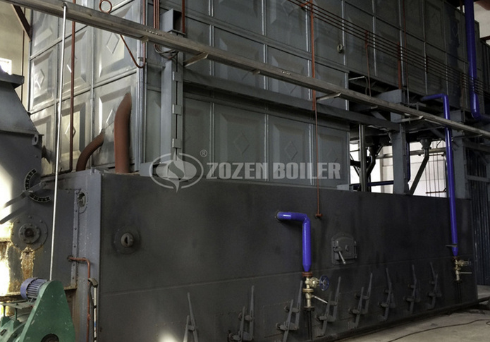 Boiler for the dairy industry