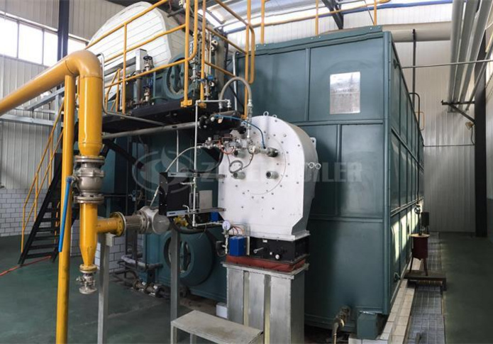 Boiler for the dairy industry