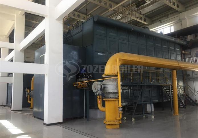 Boiler for the rubber industry